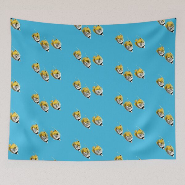 Item preview, Threadfin Butterflyfish designed and sold by JeMiChi Art.