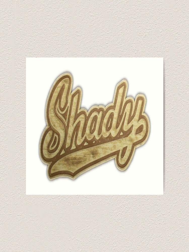 Eminem Slim Shady Hip Hop Art Print