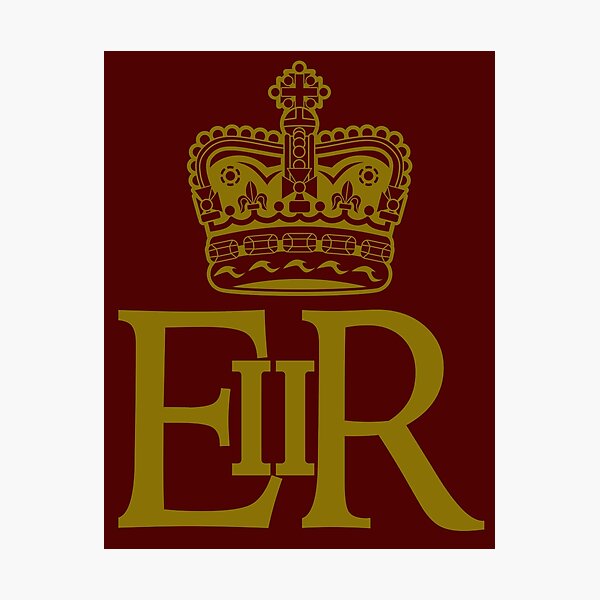Item preview, The Royal Cypher of Queen Elizabeth II designed and sold by WOOFANG.