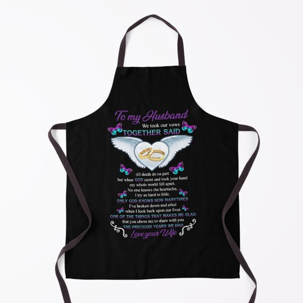 Item preview, To My Husband We Took Our Vows Together Said missing husband in heaven angel designed and sold by elizabethdawnn.