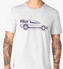 man delorean shirt