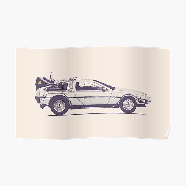 Delorean Poster