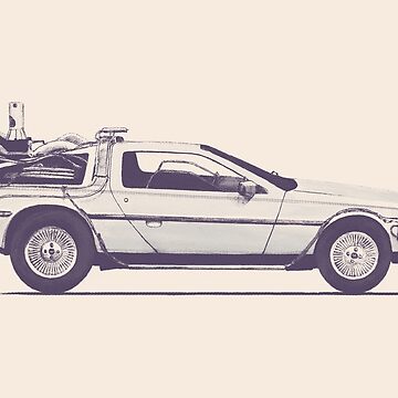 Artwork thumbnail, Delorean by florentbodart