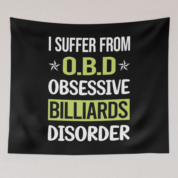 Item preview, Obsessive Love Billiards designed and sold by GobblesBeverley.