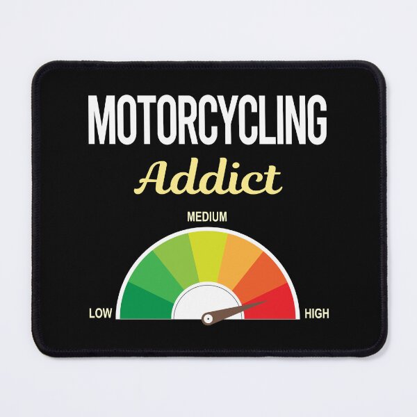 Item preview, Addict Motorcycling Motorcycle Motorbike Motorbiker Biker designed and sold by PriscillaHerna.