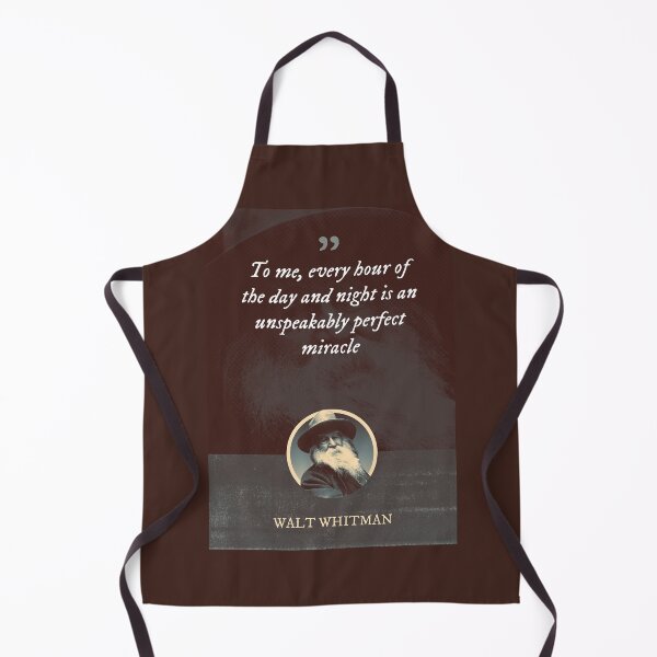 Item preview, Walt Whitman - To me, every hour of the day and night is an unspeakably perfect miracle designed and sold by Syahrasi.