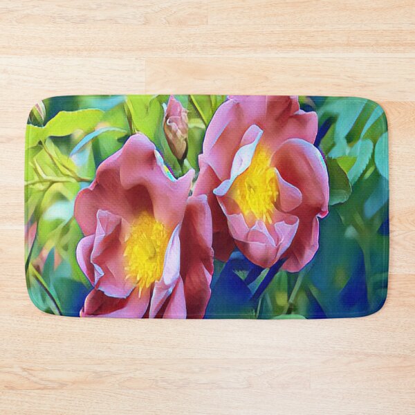 Item preview, PINK RUGOSA PAINTING designed and sold by KatisDesign.