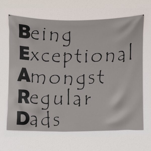 Item preview, Dads with Beards designed and sold by LPDesignsUK.