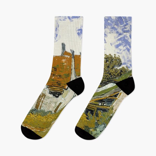Item preview,  Vincent Willem van Gogh  Street in Auvers-sur-Oise designed and sold by OldTimeArt.