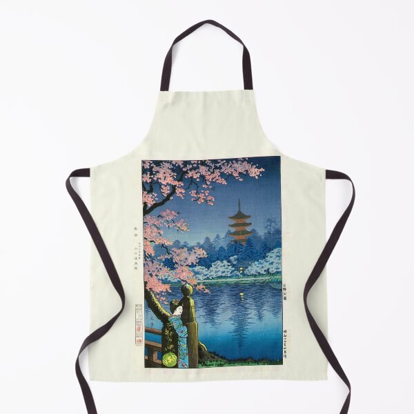 Item preview, Geisha and Cherry Tree, Ueno Park by Tsuchiya Koitsu designed and sold by TeeARTHY.