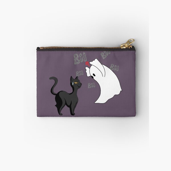 Item preview, HALLOWEEN not so scared cat sour plum  designed and sold by UgaMaru.