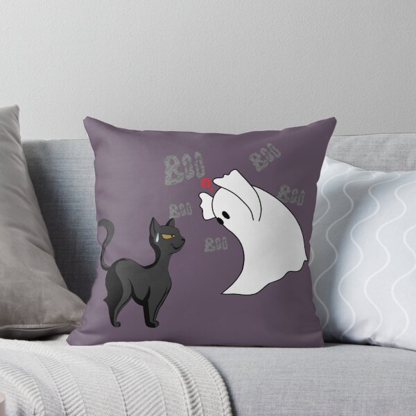 Item preview, HALLOWEEN not so scared cat sour plum  designed and sold by UgaMaru.