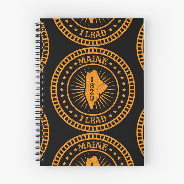 Item preview, Maine State - Motto Map ME - I Lead designed and sold by Ranggasme.