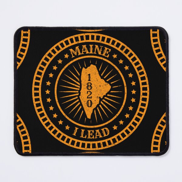 Item preview, Maine State - Motto Map ME - I Lead designed and sold by Ranggasme.