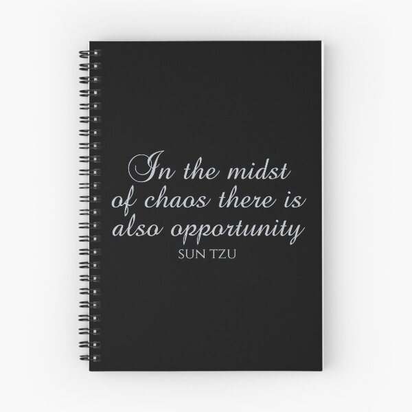 Item preview, In The Midst Of Chaos There Is Also Opportunity - Sun Tzu Quotes designed and sold by PhiloJourney.