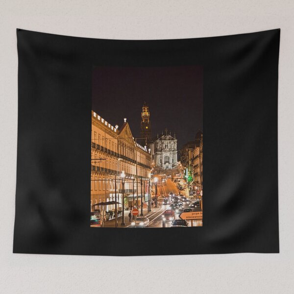 Item preview, Portugal. Porto. Clérigos Church at night. designed and sold by vadim19.