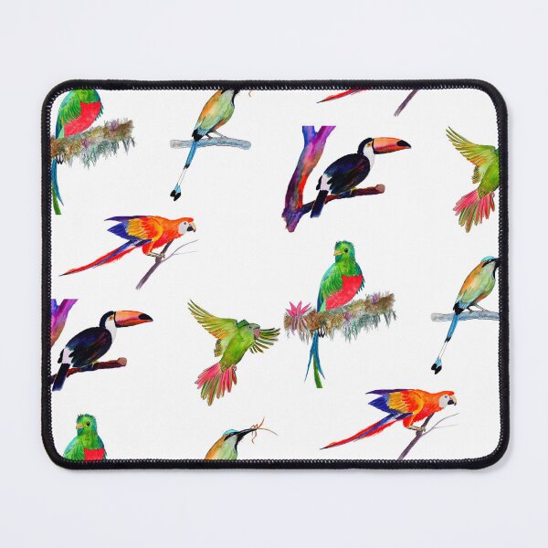 Item preview, Tropical Birds - Parrot, Quetzal, Motmot, Toucan, Macaw designed and sold by julyperson.