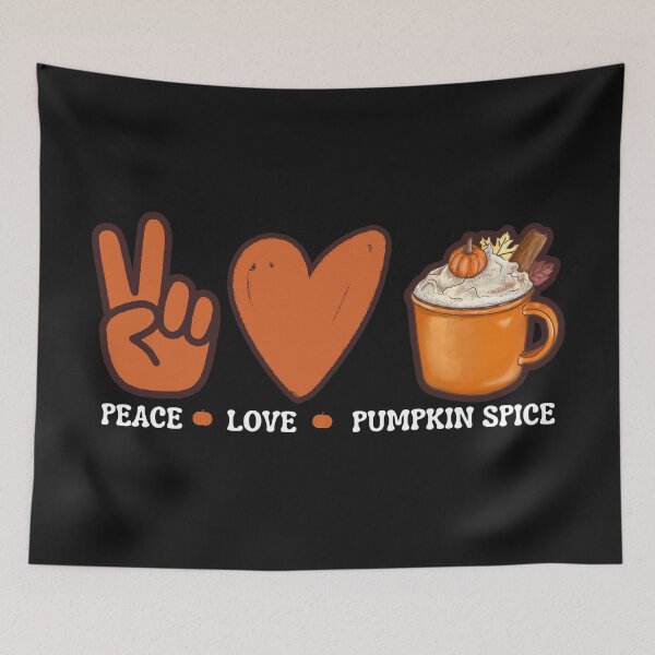 Item preview, Peace Love Pumpkin Spice Gift designed and sold by BronikowskiART.