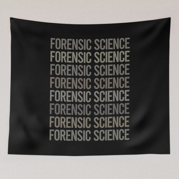 Item preview, Gray Text Art Forensic Science Forensics designed and sold by TarynBrown3126.
