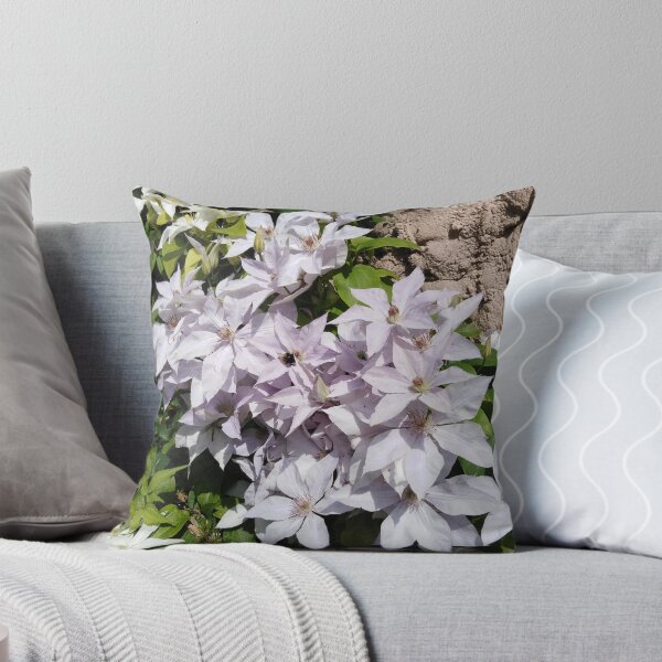 Item preview, White clematis is like heaven in earth designed and sold by Raigitam.