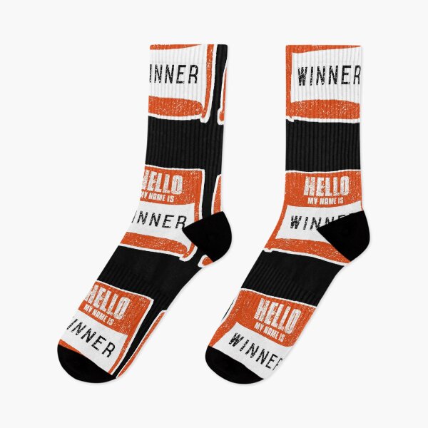 Item preview, Hello My Name Is Winner Label designed and sold by vibeno1.