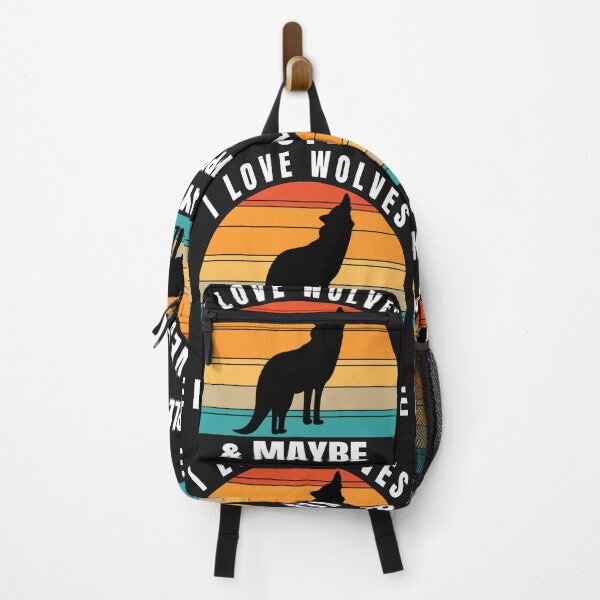 Item preview, I love wolves and maybe 3 people designed and sold by erozzz.