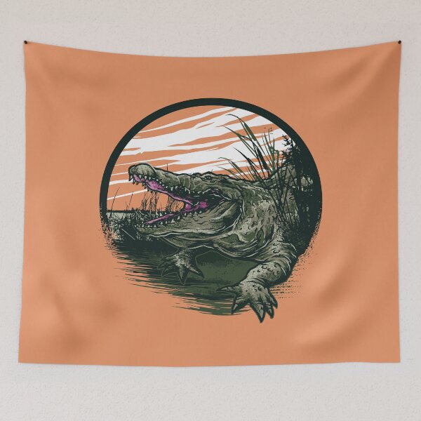 Item preview, Retro Alligator designed and sold by franktact.