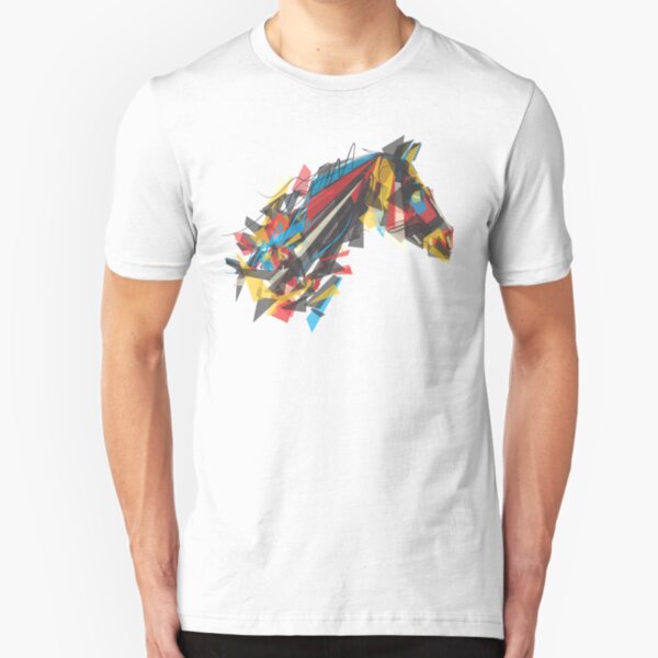 Beygir (Pferd) Slim Fit T-Shirt