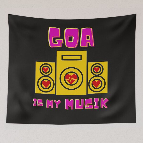 Aperçu de l'œuvre La musique de Goa est ma vie créée et vendue par GOGO20.
