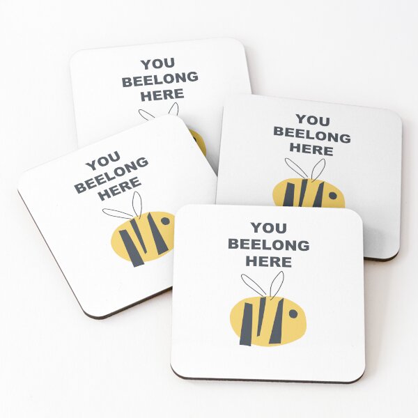 Item preview, You beelong here quote designed and sold by CatsHappy.