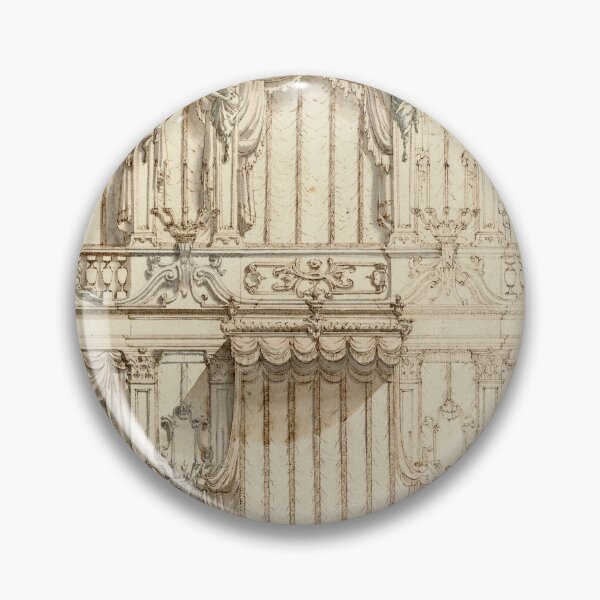 Item preview, vintage palace architecture designed and sold by themusingmind.