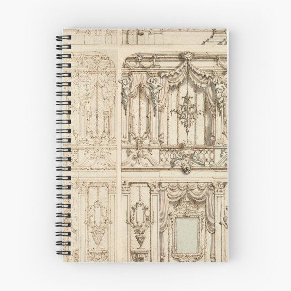 Item preview, vintage palace architecture designed and sold by themusingmind.