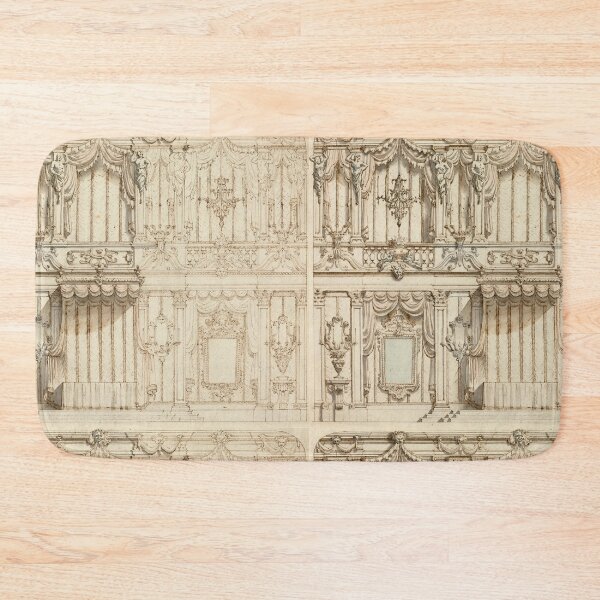 Item preview, vintage palace architecture designed and sold by themusingmind.