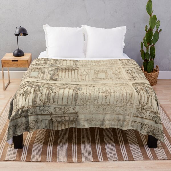 Item preview, vintage palace architecture designed and sold by themusingmind.