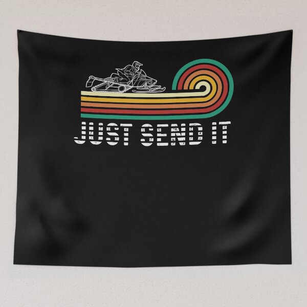 Item preview, Just Sent It for snowmobile and skimobile drivers designed and sold by Cedinho.