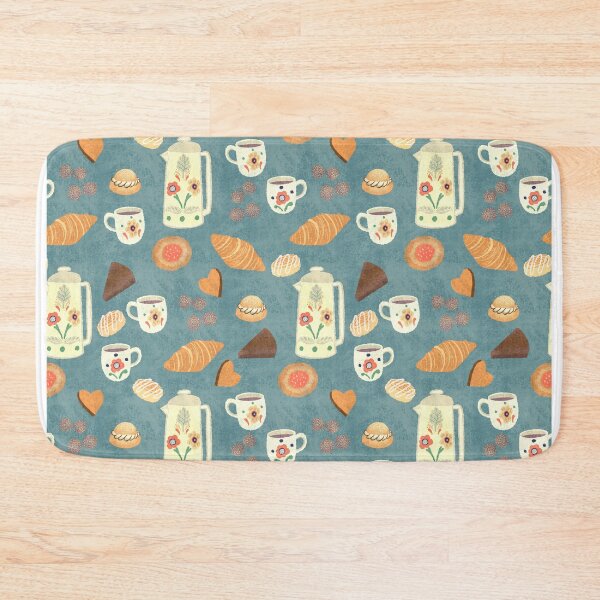 Item preview, Cozy Coffee Break in Blue designed and sold by Booneb.