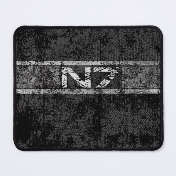 Item preview, N7 Mass Effect Distressed Logo designed and sold by Monkey's Shop.