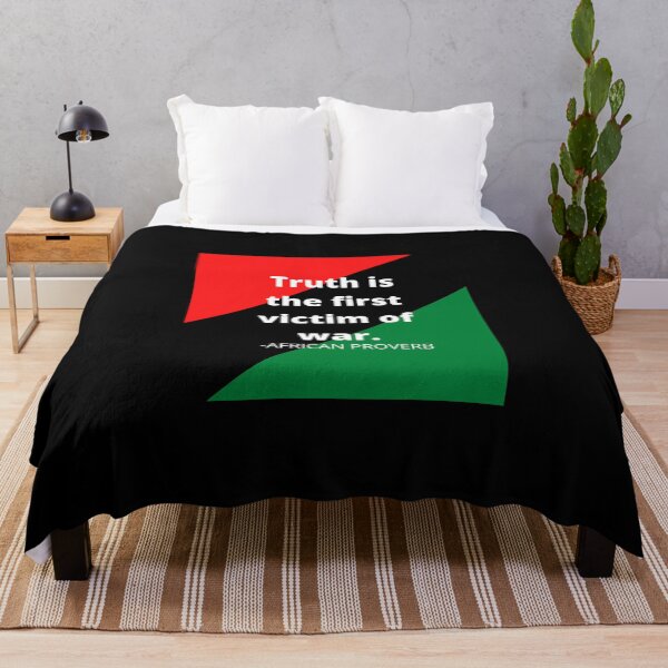 Item preview, African Proverbs: Truth is the first victim of war designed and sold by AfricanProverbs.
