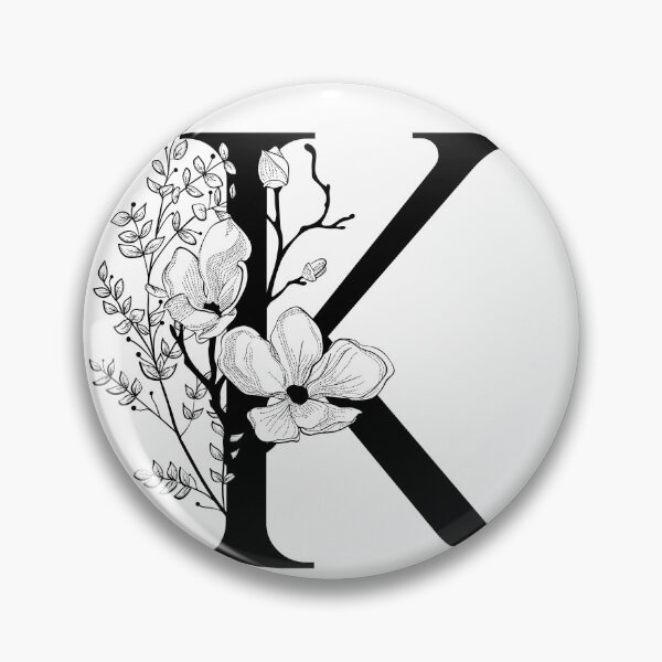 Item preview, Botanical Monogram Detailed Peony designed and sold by RachodShop.