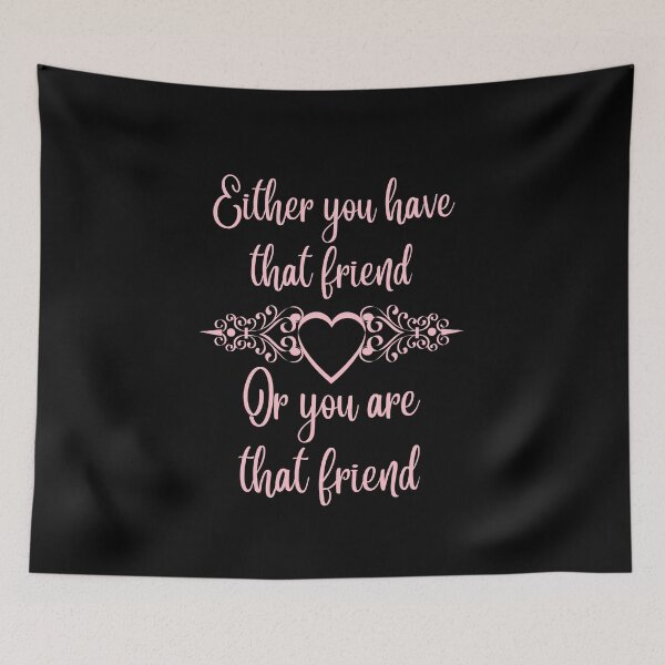 Item preview, That Friend | Funny Women Friendship Hearts designed and sold by AnAwkwardOtter.