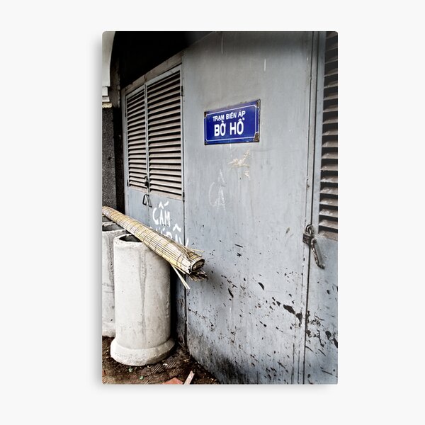 A Door Metal Print