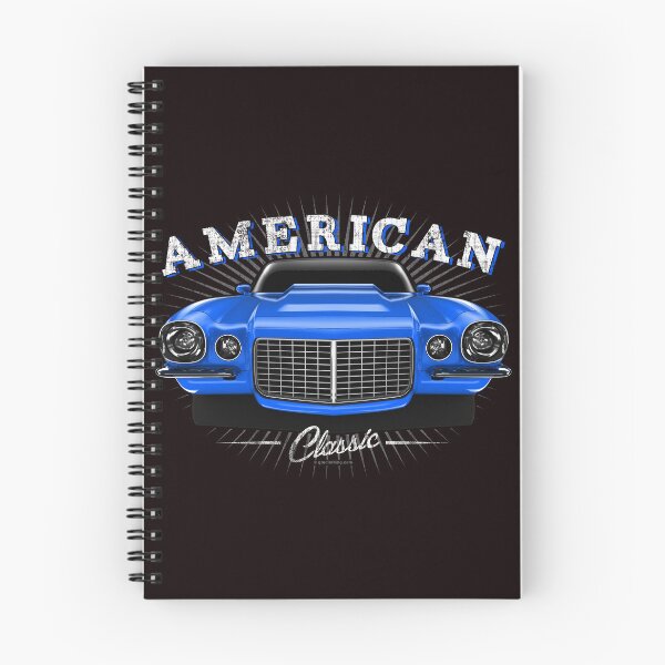Item preview, 1970 Chevrolet Camaro Classic Muscle Car Blue designed and sold by GTOclothing.