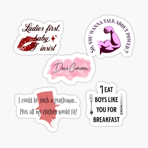 Item preview, AESTHETIC STICKER PACK DOVE CAMERON designed and sold by Mirrix.