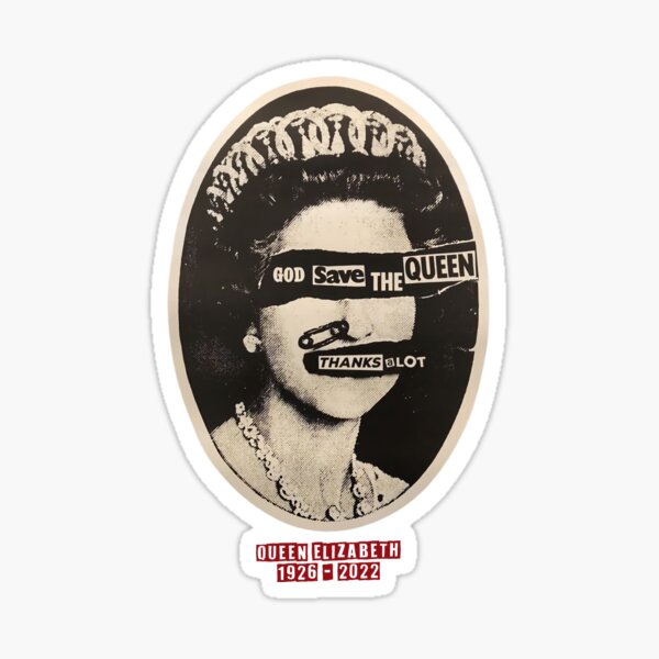 God Save The Queen Sticker