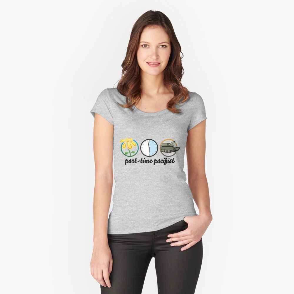 Artikel-Vorschau von Tailliertes Rundhals-Shirt, designt und verkauft von dynamitfrosch.