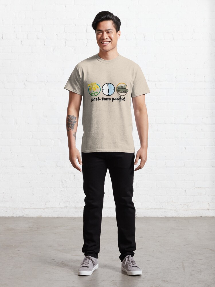 Alternative Ansicht von Teilzeitpazifist Classic T-Shirt