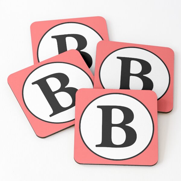 Item preview, Monogram B Initial B designed and sold by jaycartoonist.
