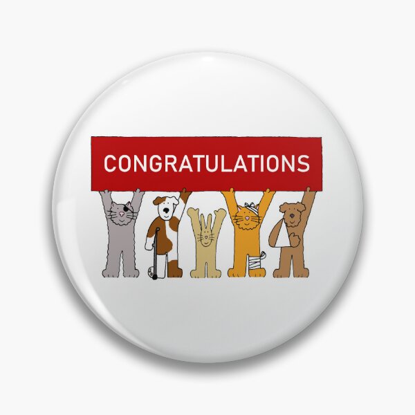 Item preview, Congratulations Pets in Bandages designed and sold by KateTaylor.