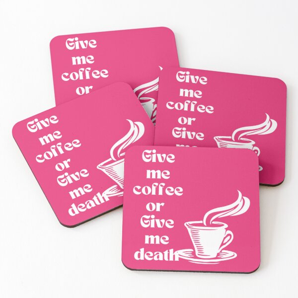 Item preview, Give me coffee or give me death designed and sold by Kawaiishizz.