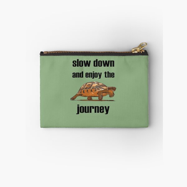 Item preview, Slow Down And Enjoy The Journey Tortoise  designed and sold by taiche.